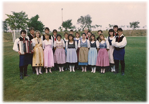 Volkstanzgruppe 1986